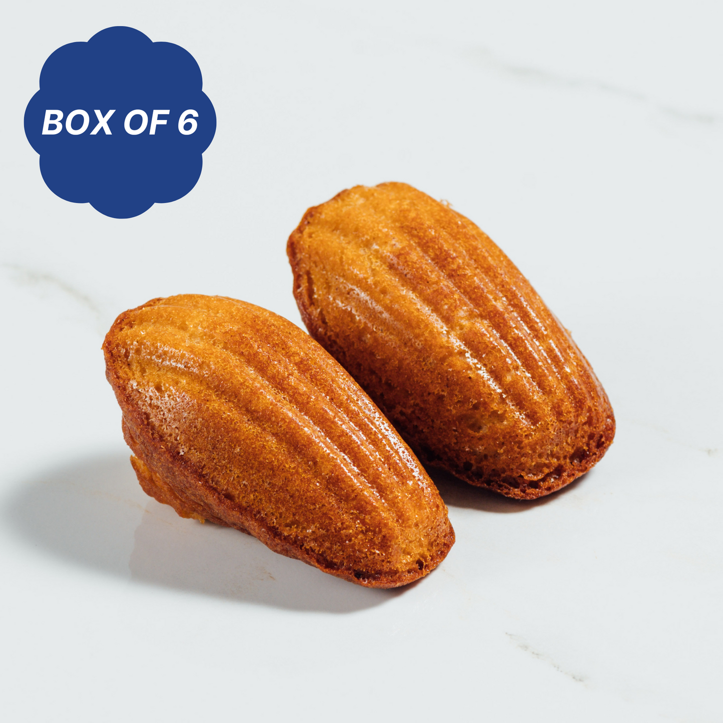 Vanilla Bean Madeleines (Box of 6)